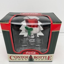 Bottiglia Coca-Cola 1998 Collezione Contour Bottiglia Con Cappello Babbo Natale