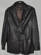 Giacca vera pelle M&S - media