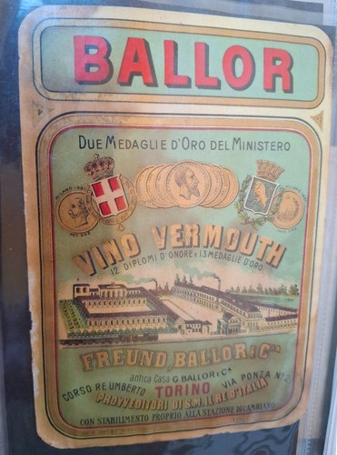 Etichetta liquori vini ballor - etichetta,