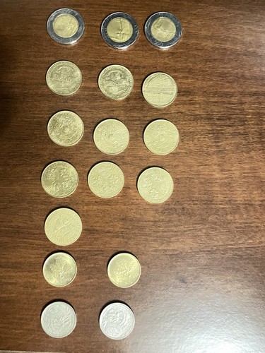 Monete lire italiane molto