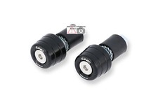 Contrappesi manubrio MINI nero Ducati Multistrada 1260 S 2018 CNC Racing CM234B