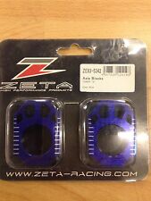 BLOCCHI REGOLAZIONE CATENA ASSE ZETA YAMAHA YZF450 YZF 450 2010-2017 BLU 