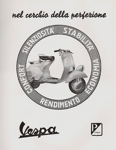 Pubbl 1953 vespa piaggio c - vespa,