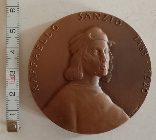 Medaglia raffaello sanzio - medaglia,