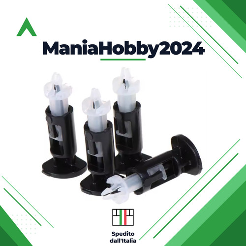 Clip montaggio plastica - clip,