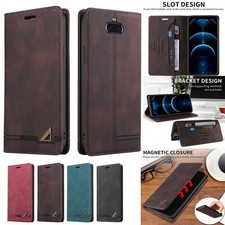 Custodia portafoglio in pelle con slot per schede RFID per Xperia 10VI 1VI ACE III 5 V 5IV 1II