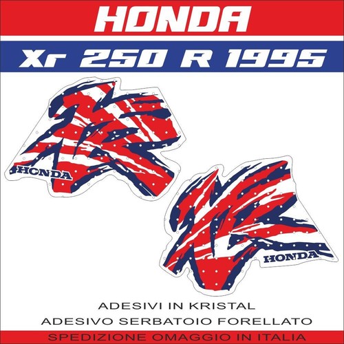 Adesivi kristal honda xr - in,