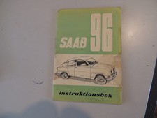 Intruktionsbok Saab 96