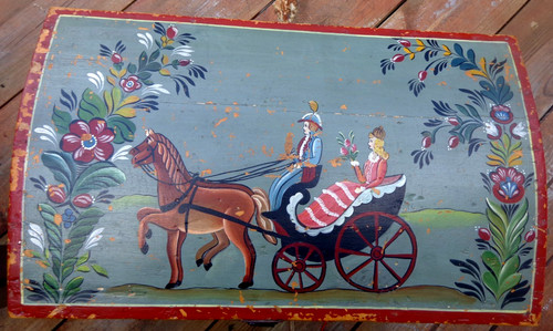 Bauletto arte popolare svedese - arte,