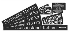 Zündapp KS750 SAHARA stencil
