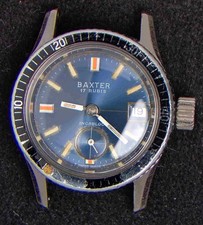 Orologio Baxter Diver Blu
