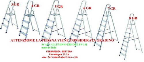 Scale vigor ercole alluminio - scale,