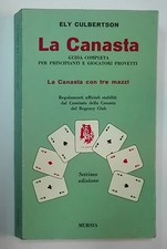62931 Ely Culbertson - La canasta - Mursia 1972