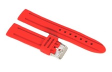 Cinturino in gomma rosso per