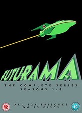 Futurama - Season 1-8 [DVD] [1999] - DVD  RUVG The Cheap Fast Free Post