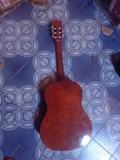 chitarra classica usata con custodia 
