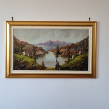 Dipinto olio su tela firmato