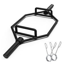 BILANCIERE ESAGONALE OLIMPICO HEX BAR 300KG DISCHI Ø50MM - CON INESTETISMI