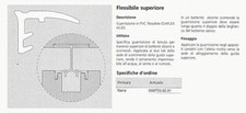 Guarnizione PVC alzante