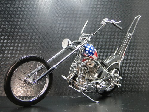 Moto chopper costruito - chopper, easy