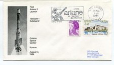 1984 First Ariane 3 Launch Telecom 1 Eutelsat 2 Guiana Space Center Kourou ESA
