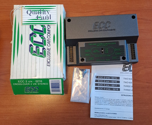 Crossover stereo ecc - crossover, crx