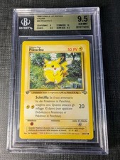 BGS Beckett 9.5 Pikachu 1st