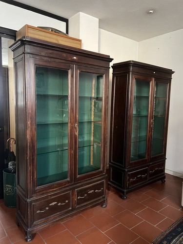 Antica vetrina libreria - libreria, da