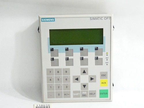 Pannello operatore siemens - operatore,