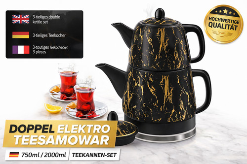 Set teiera elettrica pezzi - teiera,