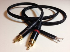 Cavo personalizzato Mogami Neutrik Rean Gold RCA 5FT per giradischi o Technics SL-1200s
