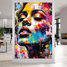 ✅ Quadro, Donna Colorato