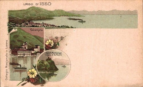 Brescia lago iseo vedutine - d'iseo,
