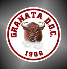 Adesivo toro torino granata