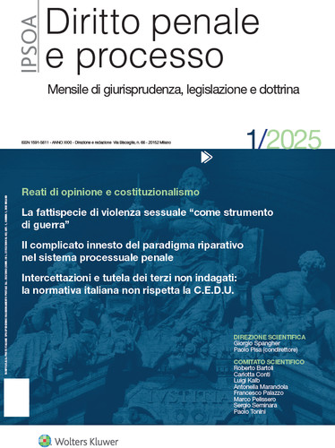 Diritto penale processo - processo,