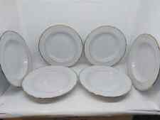 Richard Ginori Antico Doccia 6 Piatti Fondi Filo Oro