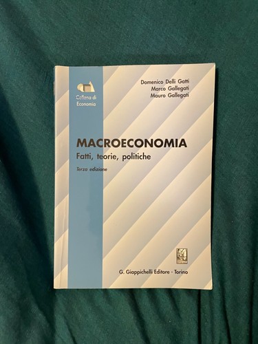 Libro macroeconomia fatti - libro,