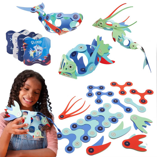 Clixo marine marvels pack - marine,