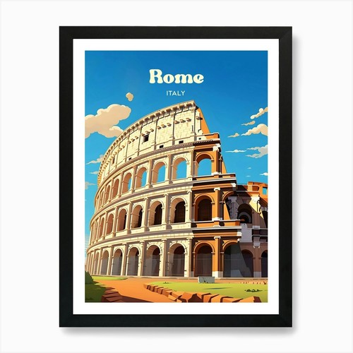 Roma italia poster da - italia, 2