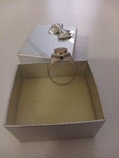 anello argento 925 Vintage Con