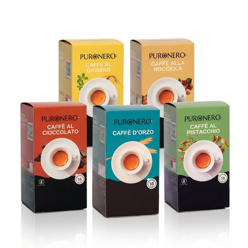 Cialde aromatizzate puronero - cialde,