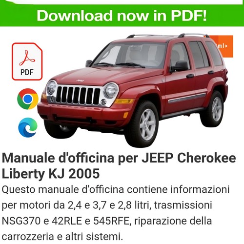 Manuale officina jeep cherokee - officina,