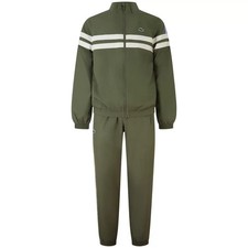 LACOSTE - Completo tuta verde