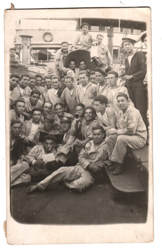 Foto marina ww2 marinai posano - ww2,