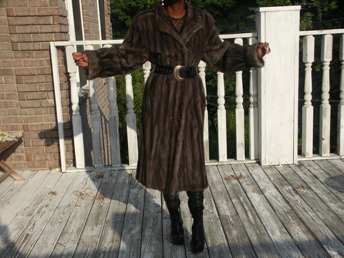 Cappotto pelliccia visone