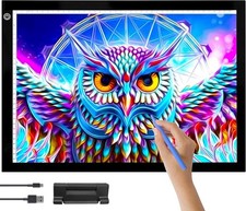 Crafts&Co Lightbox LED Dimmerabile 470x345mm Tavola Luminosa USB Disegno