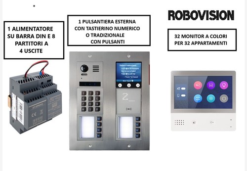 Videocitofono per condominio - videocitofono,