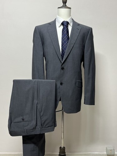Abito uomo gessato grigio - , in
