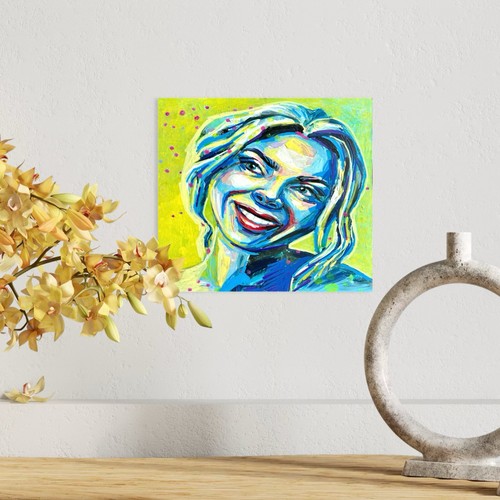 Quadro acrilico olio - , originale