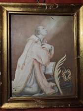 Quadro Antico. Acquerello su